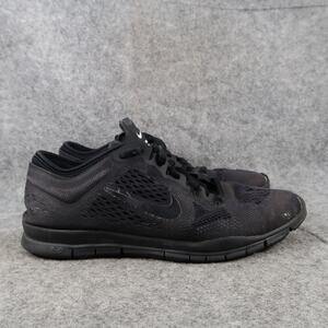 Nike Shoes Womens 7.5 Free TR Fit 4 Athletic Running Sneaker Sport Workout Black